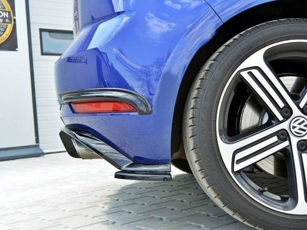 REAR SIDE SPLITTERS VW GOLF MK7 R FACELIFT (2017-2019)