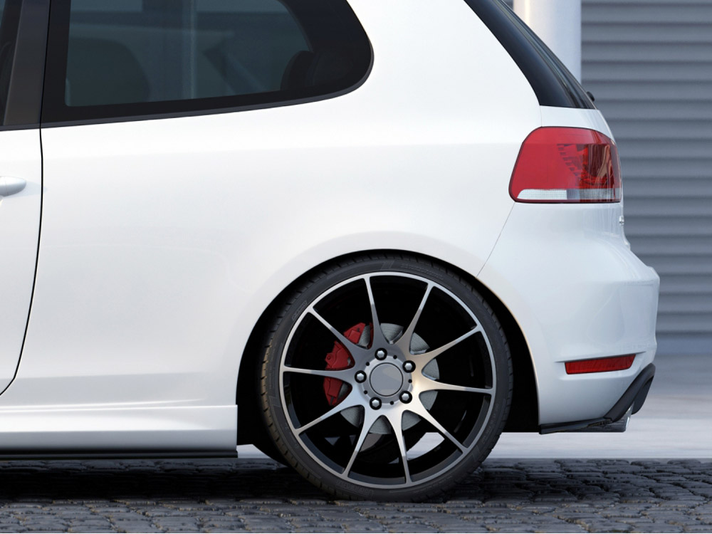 REAR SIDE SPLITTERS VW GOLF VI GTI 35TH (2008-2012)