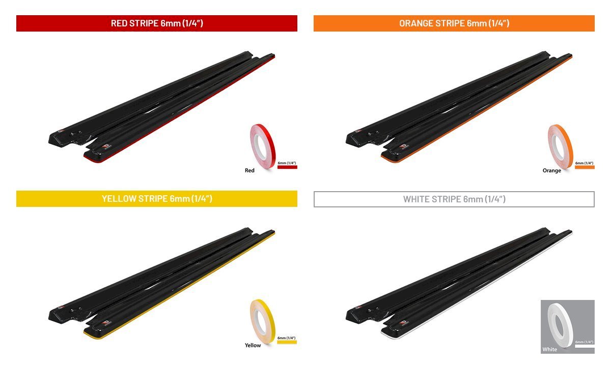 SIDE SKIRTS DIFFUSERS V.2 + FLAPS VW GOLF 8 GTI / GTI CLUBSPORT / R-LINE (2020-)