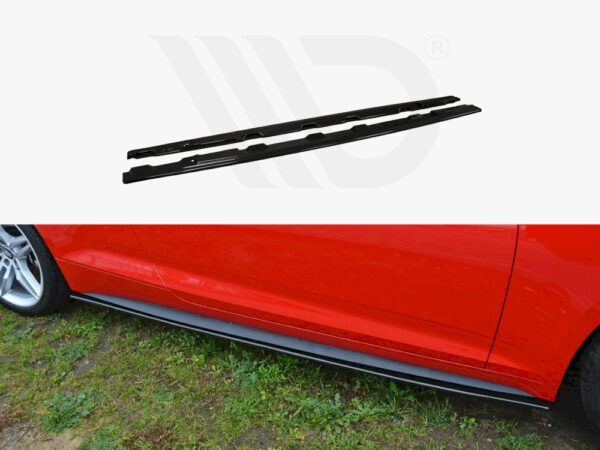 SIDE SKIRTS SPLITTERS AUDI A5 F5 S-LINE COUPE (2016 - UP)