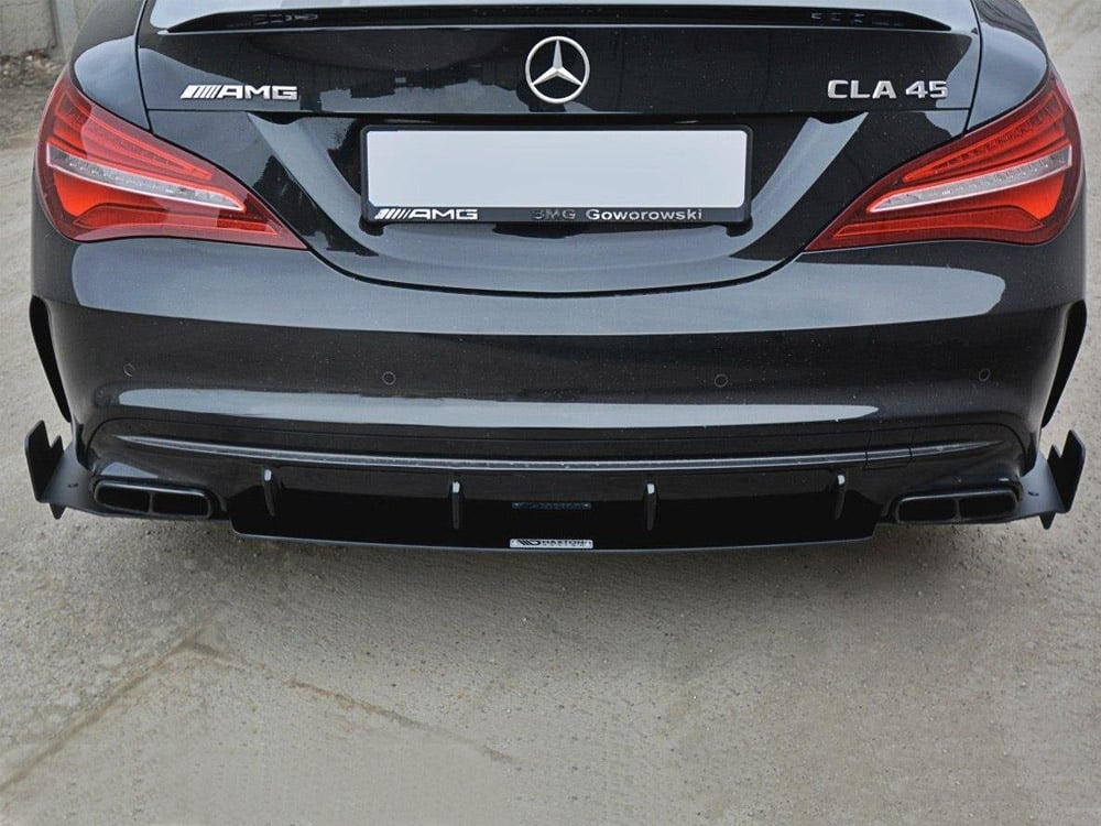 Rear Diffuser V.3 Mercedes CLA A45 AMG C117 Facelift (2017-UP) - Maxton ...