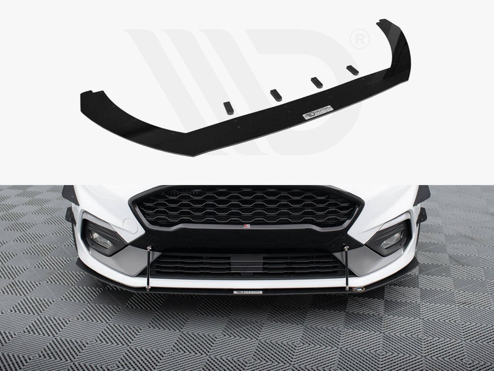 Front Racing Splitter V.2 Fiesta Mk8 ST / ST-Line - Maxton Design Ireland
