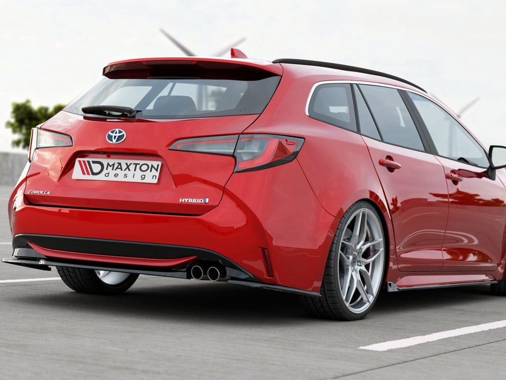 Rear Side Splitters Toyota Corolla Mk12 Touring Sports - Maxton Design ...