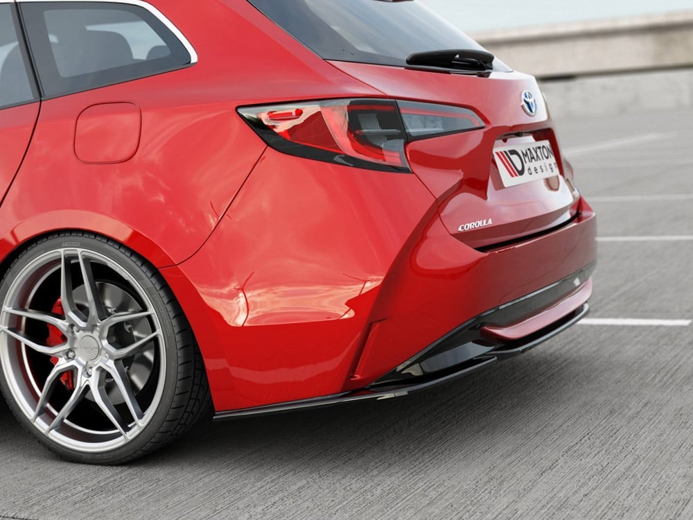 Rear Side Splitters Toyota Corolla Mk12 Touring Sports - Maxton Design ...