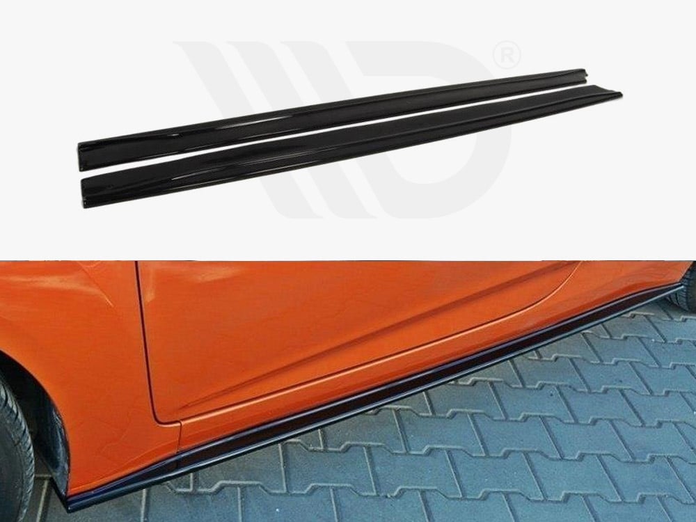 2012-2017 Hyundai Veloster Turbo - Side Skirt Splitter Set