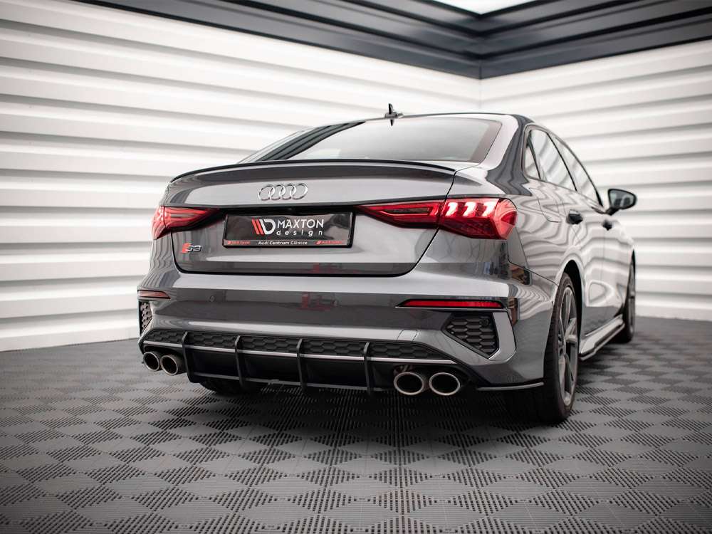 S3 Rear End Street PRO Rear Side Splitters Audi S3 Sedan 8Y - Maxton Design Ireland