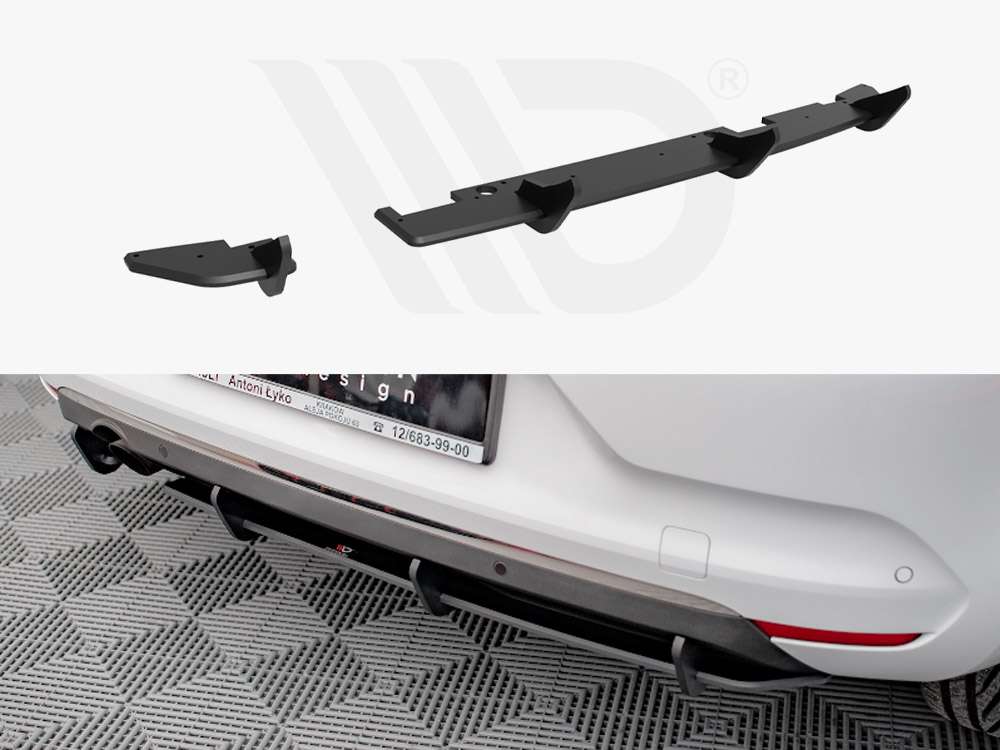 Mk 5 Rear Diffuser Street PRO Rear Diffuser Renault Clio Mk5 - Maxton Design Ireland