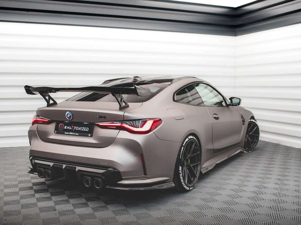 Carbon Fiber Rear Side Splitters BMW M4 G82 - Maxton Design Ireland