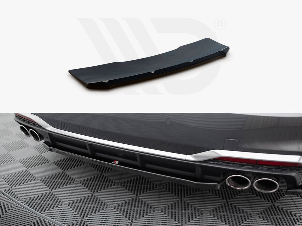 F5 R5800 Rear Central Rear Splitter S5 Sportback / Coupe F5 Facelift - Maxton Design ...