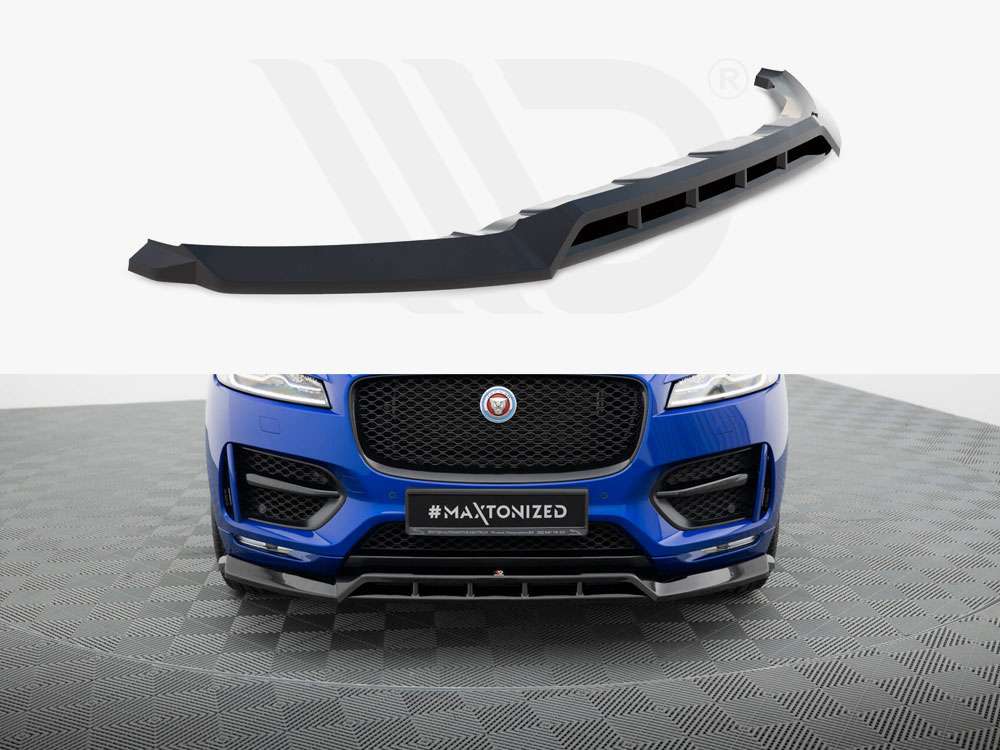 Front Splitter Jaguar F Pace R Sport Mk1 Maxton Design Ireland front-splitter-jaguar-f-pace-r-sport-mk1-maxton-design-ireland