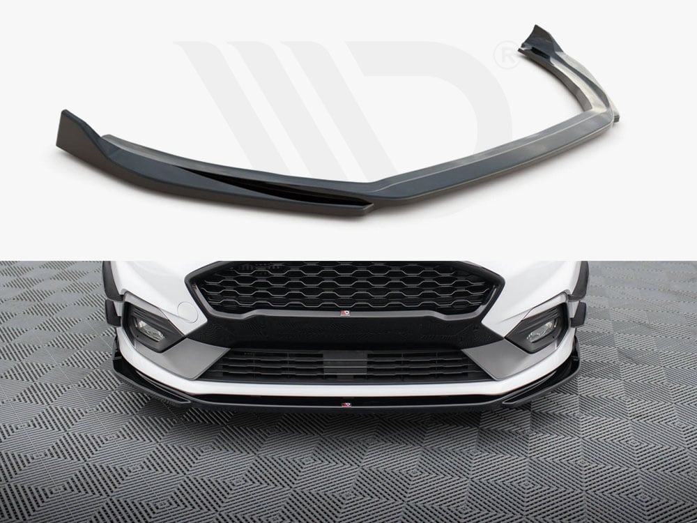 Front Splitter V.4 Ford Fiesta Mk8 ST / ST-Line - Maxton Design Ireland