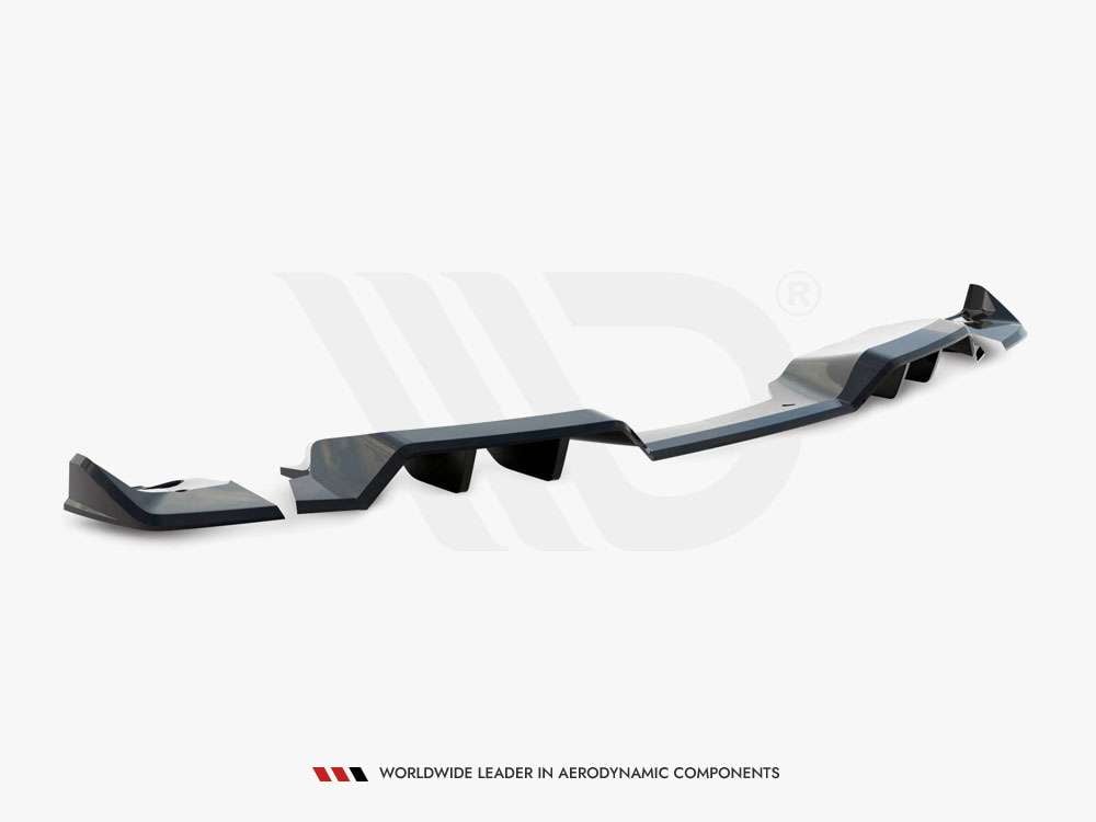 Rear Splitter (Vertical Bars) + Rear Side Splitters Chevrolet Corvette ...