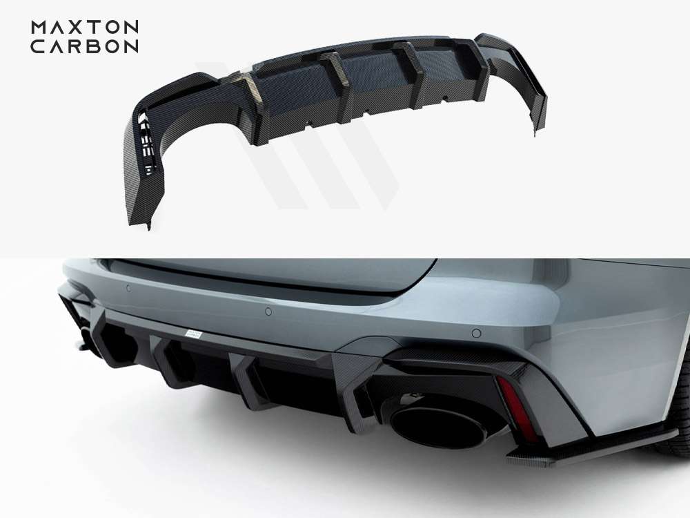 SQ-Aero Pre-preg Carbon V1 Diffuser Set - Audi 8Y.5 RS3 2025-Up